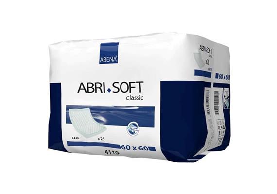Abena-AbriSoft Classic, Krankenunterlage 60x60cm, 1300ml, 25Stk