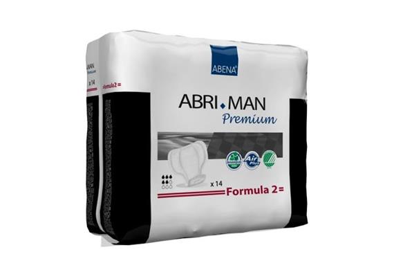 Abena Man Formula 2 Herreninkontinenzeinlagen 15 Stk, Saugstärke700 ml, 29 x 23 cm