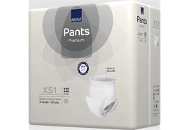 Abena-Pants XS1 Premium 21 Stk, Hüftumfang 45-70 cm, 1'400 ml, grau