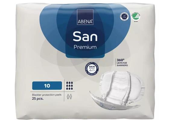 Abena San 10, 25 Stk, 73x37cm, Saugstärke 2800ml