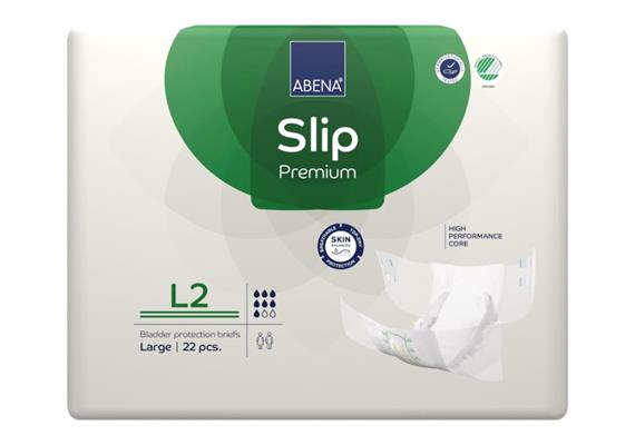 Abena-Slip L2 Premium, 22 Stk, Hüftumfang 100-150cm, 3100ml