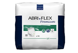 Abri-Flex L1 Premium Large 14 Stk, Hüftumfang 100 bis 140 cm | Saugstärke 1400 ml
