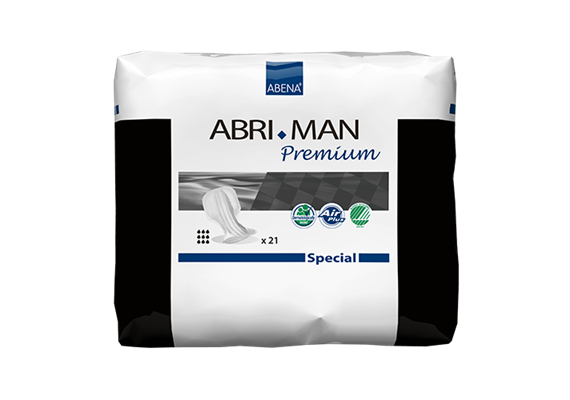 Abri-Man Premium Special / 21 Stk. blau 36 x 70 cm, 2'800 ml