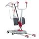 Aufsteh-Lifter Molift Quick Raiser 205 Active, mit kleinen Rollen, elektr. Spreizung