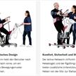 Aufsteh-Lifter Molift Quick Raiser 205 Active, mit kleinen Rollen, elektr. Spreizung | Bild 5