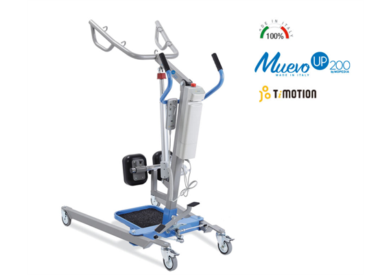 Aufstehlifter Standard ohne Haltegurt/Tragetuch, 200kg, Spreizung mit Fusspedal
