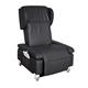 Aufstehsessel Topro Bologna 4-mot. SH50/SB51 inkl.Lumbalkissen Kunstleder-Bezug black