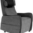 Aufstehsessel Topro Comfort Plus, 2mot, Kunstleder grau/schwarz | Bild 2