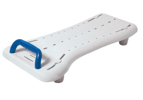 Badebrett Premium L 73cm mit Griff blau, 210kg belastbar