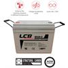 Batterie 12V 100AH Structural Nano Carbon, M6, 30kg