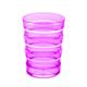 Becher ergonomisch rosé 200 ml (Rillenbecher pink)