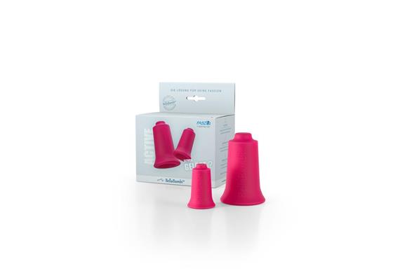 BellaBambi cupping-set pink (Ø 2,0cm + 3,4cm) (zwei FASZIO-Saugglocken aus Silikon)