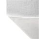 Bettschutzeinlage Frottee weiss, weich 150x100cm, Oberseite: 80 % Baumwolle,20% Polyester