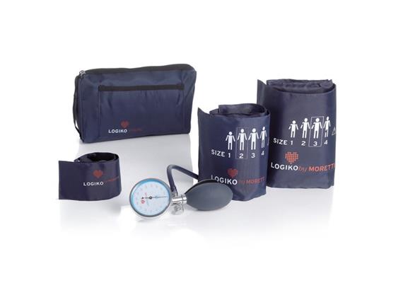 Blutdruckgerät LogikoVisual manuell mit 3 Manschetten+Tasche