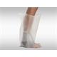 Dusch-Schutzfolie LP20 Unterschenkel Gr.S (Umf.24cm/L 51cm) wiederverwendbar, Aquaprotect
