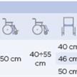 Dusch-/Toilettenstuhl Budget 23.5", SB40 fahrbar inkl. Arm- + Rückenlehne | Bild 3