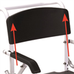 Dusch-/Toilettenstuhl Budget 23.5", SB46 fahrbar inkl. Arm- + Rückenlehne | Bild 2