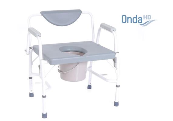 Dusch-/Toilettenstuhl Onda HD, bis 290kg belastbar, SH49-60cm