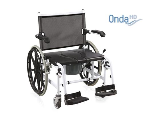 Dusch-/Toilettenstuhl OndaHD XXL, SB50, 23,5 Zoll, max 200kg