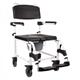 Dusch-/Toilettenstuhl Standard S SB38 mit 4 arretierbaren Rädern, max 130kg