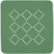 Duschmatte Alaska MOSS-GREEN 55x55