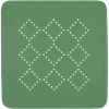 Duschmatte Alaska MOSS-GREEN 55x55