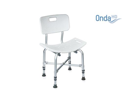 Duschstuhl Standard XXL, bis 227kg belastbar, SH41-52cm