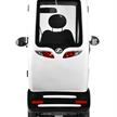 Elektromobil Cabina 4-Rad mit CH-Getriebe, Lüftung und Scheibenwischer, weiss 10km/h,100Ah | Bild 3