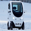 Elektromobil Cabina 4-Rad mit CH-Getriebe, Lüftung und Scheibenwischer, weiss 10km/h,120Ah | Bild 2