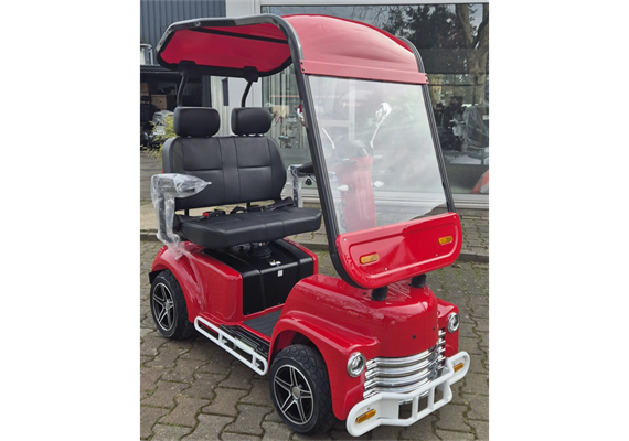 Elektromobil DuoBuggy rot, mit 2 Sitzplätzen, max 250kg