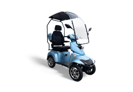 Elektromobil VentiQuattroD mit Dach, 20 km/h, 500W, 48V, 20Ah. Reichweite ca 25km