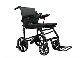 Elektrorollstuhl eFOLDI Navigator inkl. Schiebehilfe für Begleitperson