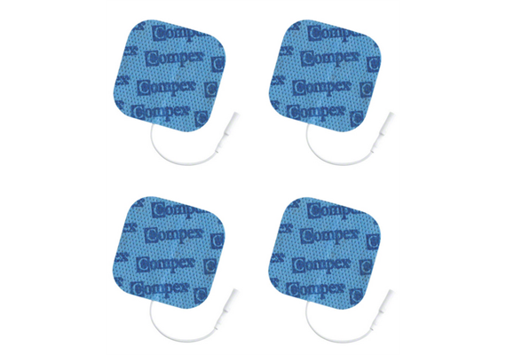 Ersatzpflaster zu Elektrostimulationsgerät 5x5cm 4 Stk. (Chattanooga Cefar Basic)