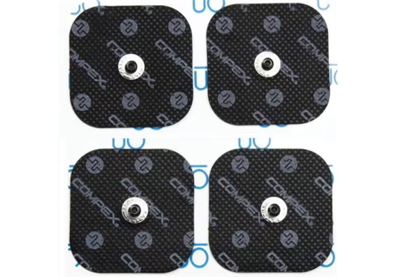 Ersatzpflaster zu Elektrostimulationsgerät 5x5cm 4 Stk. (Chattanooga Physio)
