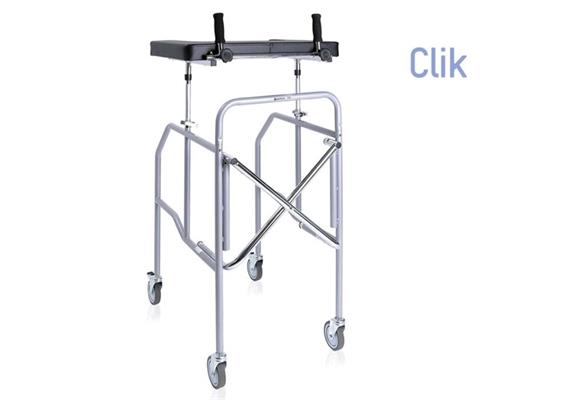 Eulenburg / Gehwagen mit gepolstertem Unterarmauflagetisch, faltbar