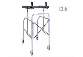 Eulenburg / Gehwagen mit gepolstertem Unterarmauflagetisch, faltbar