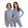 Eusana Kinder Hose THERMO Gr.104 hellblau Mel. 3-4 Jahre