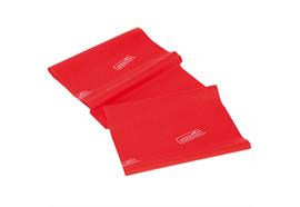 Fitband rot (mittel) 5mx14.5cm, allergenreduziertes Naturlatex, inkl. Kurzübungsanleitung