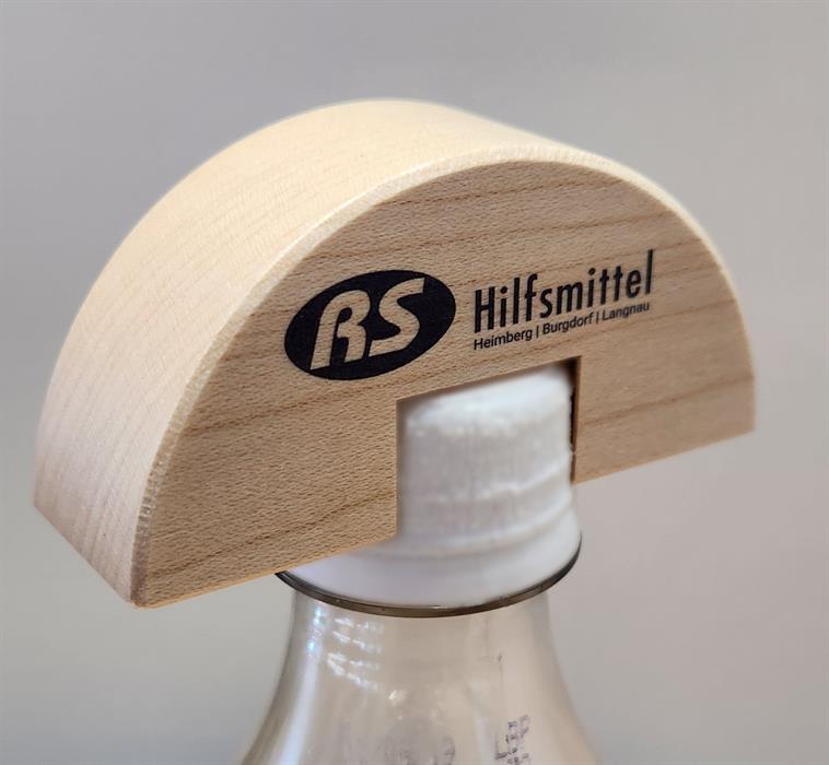 Flaschenöffner Ahorn - für Kunststoffdeckel mit Ø 30 mm, Haushaltsprodukte