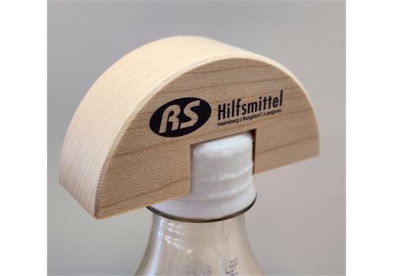 Flaschenöffner Ahorn - für Kunststoffdeckel mit Ø 30 mm