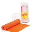 Fun&Active Band orange (leicht) 15x200cm, latexfrei (15cmx2m) mit praktischer Sportbox | Bild 2