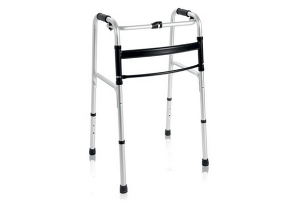 Gehbock faltbar silber L 83-101cm, belastbar bis 130kg