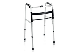 Gehbock faltbar silber L 83-101cm, belastbar bis 130kg