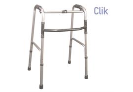 Gehbock faltbar silber M 77-87cm, belastbar bis 130kg