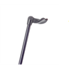 Gehstock Brio anatomisch rechts, schwarz höhenverstellbar, rmax. 110 kg