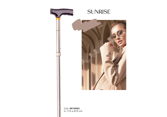Gehstock Brio faltbar bronze