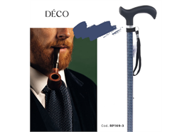 Gehstock Derby Brio Deco Komfort mit Antirutsch-Griff