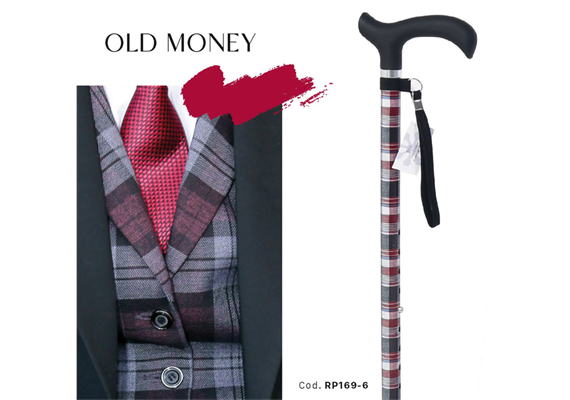 Gehstock Derby Brio old Money Komfort mit Antirutsch-Griff