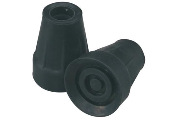 Gehstockgummi / Gehbockgummi 18mm schwarz