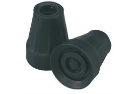 Gehstockgummi / Gehbockgummi 18mm schwarz